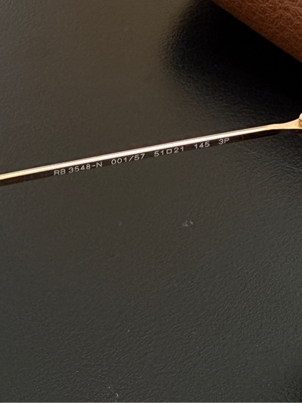 Polarized Hexagonal Ray Bans with Brown Lenses - Picture 3 of 4